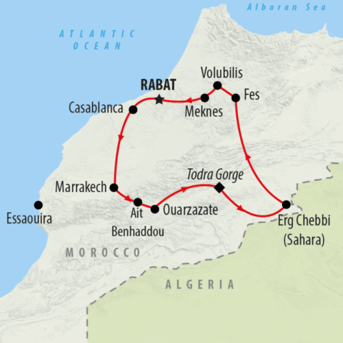 Road to Casablanca - 9 day tour